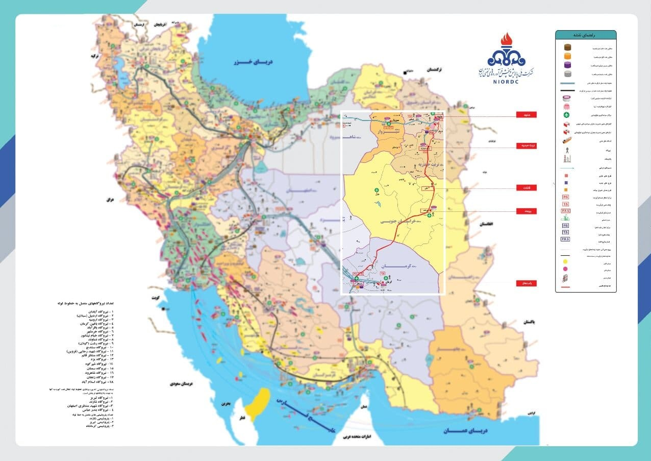 جزئیات پروژه خط لوله 948 کیلومتری انتقال فرآورده نفتی تابش/ تسهیل در تأمین سوخت شرق و شمال شرق‌ کشور