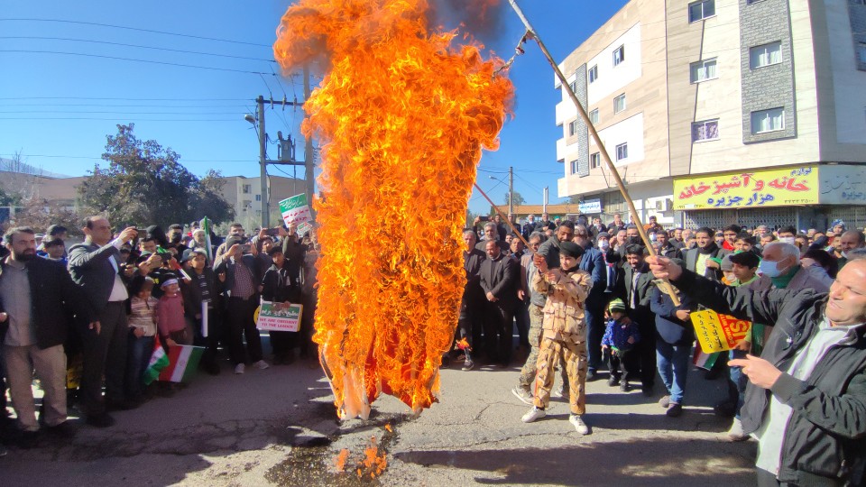 گزارش تصویری ۲۲ بهمن تماشایی در کردکوی